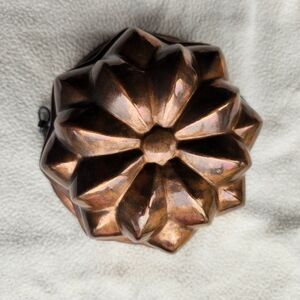 Copper Starburst Jello Mold